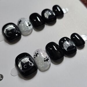 50. Cute cat press on